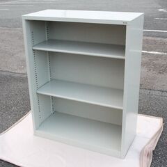 PLUS☆オープン書庫☆3段☆在庫2台☆幅88cm☆高さ112c...