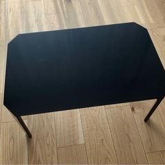 【ニトリ】折りたたみローテーブル黒