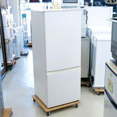 冷蔵庫　184L　2ドア　アクア　AQR-BK18G　リユース品