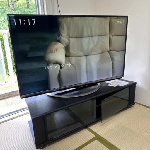 シャープ　液晶カラーテレビ　LC-50US45  テレビ台付　録画のやつ付き