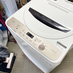 【超美品‼️】シャープ 2021年製 6.0kg全自動洗濯機 穴なしステンレス槽 ブラウン♪