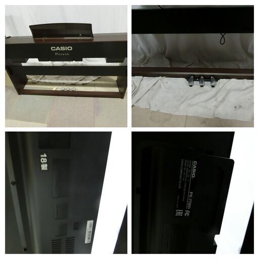 CASIO PX-770BK Privia 88鍵 電子ピアノ 2018年製 カシオ