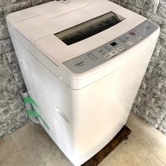 大阪限定配送☆3ヶ月保証付き☆洗濯機☆2018年☆AQUA