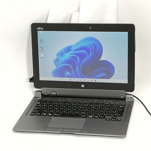 送料無料 日本製 11.6型 タブレット 富士通 Q616/N 中古美品 第6世代CoreM5 4GB 高速SSD 無線 Wi-Fi Bluetooth Webカメラ Windows11 Office