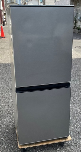 【RKGRE-209】特価！アクア/AQUA/126L 2ドア冷凍冷蔵庫/AQR-J13K(S)/中古品/2021年製/当社より近隣無料配達