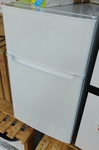 3か月間保証☆配達有り！13000円(税別）ハイアール 2ドア 冷蔵庫 85L 2021年製 ホワイト