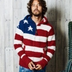 TMT SHAGGY BOA US FLAG KNIT PARKA