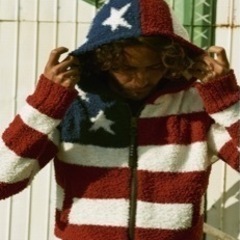 TMT SHAGGY BOA US FLAG KNIT PARKA
