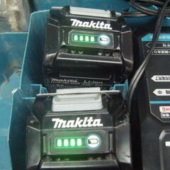 makita マキタ GA001G 4.0V 2.5Ah バッテリー×2 充電器 グラインダ 中古品 フルセット【ハンズクラフト宜野湾店】