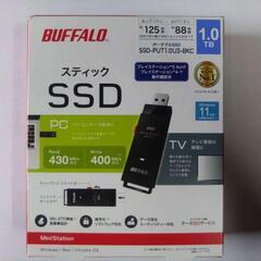 スティック型 SSD 1TB バッファロー SSD-PUT1.0...