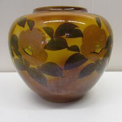 九谷焼 　花瓶　 花器　  壺 　フラワーベース