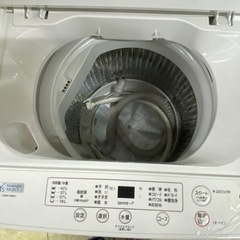 ?【キレイ目!洗濯機】ヤマダセレクト4.5Kg YWM-T45H1 2-1 【キレイ目 
