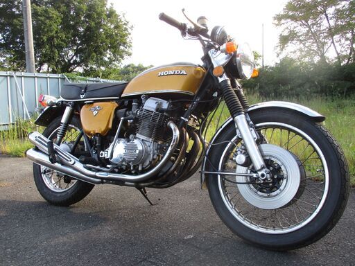 実働☆部品取り☆1973年式☆ホンダ【ドリーム　CB750　FOUR　K2】書類有☆逆車