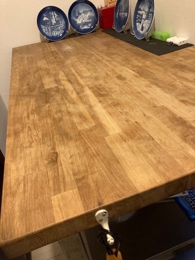 IKEAキッチン作業用テーブル