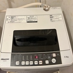ハイセンス　HW-E5502 洗濯機　