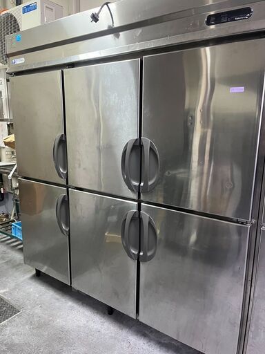 【動確済み】Fukushima 業務用冷凍冷蔵庫 URD-62PMTA1-L フクシマ 厨房機材 厨房機器 2凍24蔵縦型6枚扉 大容量