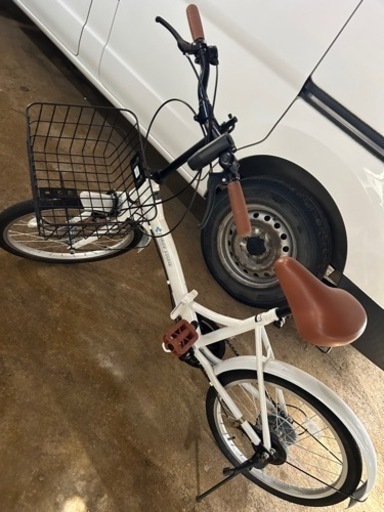 折りたたみ式　自転車　美品　ギア付