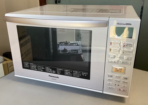 【RKG-176】特価！Panaosnic/オーブンレンジ/NE-MS233-W/中古品/2016年製