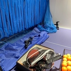 卓球台 BTM 国際規格サイズ セパレート式  中古と拾玉ネット