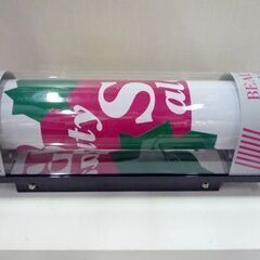 美品 関西サイン 高さ59㎝ 美容室 回転看板 サインポール オプトパーマ 看板 美容院 壁掛け くるくる看板 動作品 札幌市東区 新道東