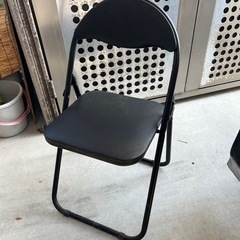 ⭐️格安（中古）パイプ椅子◦簡易折り畳み椅子セット