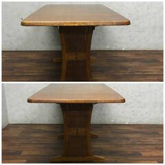 🔷🔶🔷WY6/66 バタフライテーブル ダイニングテーブル 折りたたみ 木製 机 拡張 アンティーク ヴィンテージ🔷🔶🔷