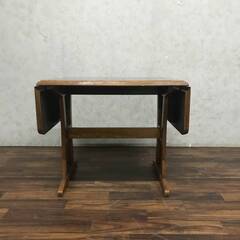 🔷🔶🔷WY6/66 バタフライテーブル ダイニングテーブル 折りたたみ 木製 机 拡張 アンティーク ヴィンテージ🔷🔶🔷