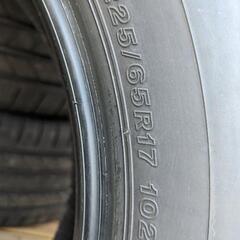新車外し　BRIDGESTONE　225/65R17 102H　RAV4、ハリアー、エクストレイル、他