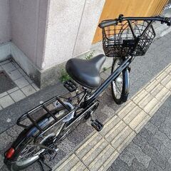 BRIGHT DAY[ブライトディ]20吋 ミニベロ(小径車)外装6段/LEDオート(ブラック)