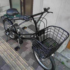 BRIGHT DAY[ブライトディ]20吋 ミニベロ(小径車)外装6段/LEDオート(ブラック)