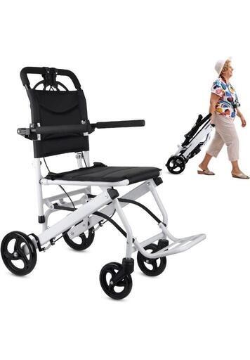 33t 未使用品 Broobey 超軽量 折りたたみ車いす コンパクト 介助用車イス\n\n