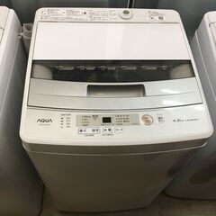 アクア　 洗濯機 AQW-S45H　2019年製　クリーニング済...