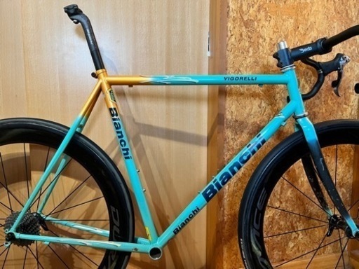 Bianchi vigorelli フレームセット　dedaハンドルステム付き