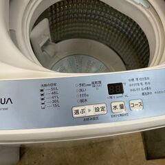 洗濯機　No.8396　アクア　2019年製　7kg　AQW-H73　【リサイクルショップどりーむ荒田店】
