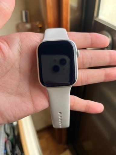 Apple Watch 7 45mm GPSモデル スターライトスポーツ