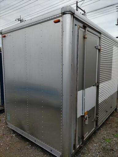 横スライド扉付き】保冷 コンテナ 物置き 長さ約600cm×幅230cm×高さ