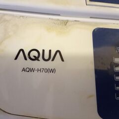 【ネット決済】洗濯機　AQUA「AQW-H70(W)」