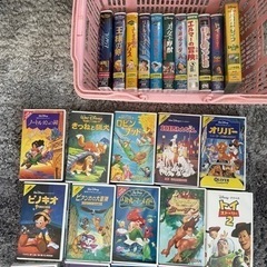 【ビデオテープ】ディズニー映画まとめ売り