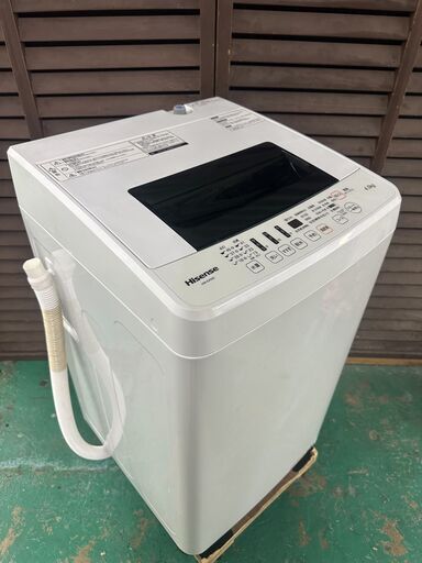 A3745 ハイセンス 2018年製 全自動洗濯機 4.5㎏ 生活家電
