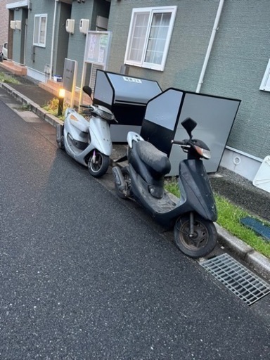 原付き2台