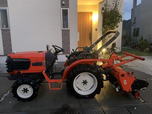 タイヤバリバリ!クホタ16馬力トラクター