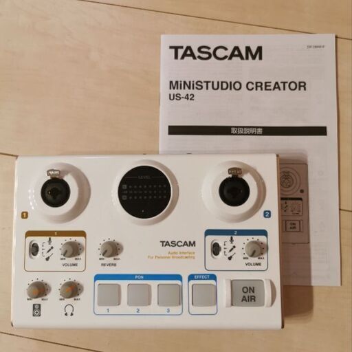 オーディオインターフェイスTASCAM US-42