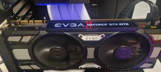 PCパーツ EVGA NVIDIA GeForce GTX 1070 SC