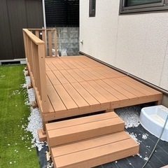 アイウッドデッキ 人工木製 ナチュラル 330cm×180cm アイウッドデッキ 人工木製 ナチュラル 330cm×180cm