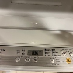 値下げ応相談 Panasonic 洗濯機、衣類乾燥機