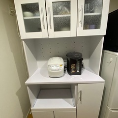 食器棚ホワイト