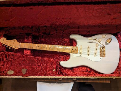 超レア！fender USAゴールドパーツストラトキャスターLimited Edition American Original 50s Stratocaster Maple MARY K