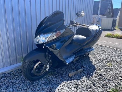 【売れました】SUZUKI スズキ スカイウェーブ SKYWAVE250 実働 書類有り （検）フォルツァ マジェスティー フォルツァ ビックスクーター