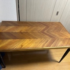 レッタ ダイニングテーブル ナチュラル（W1600）　Francfranc現行品