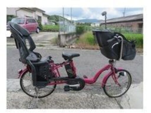 子供載せ３人用電動自転車　パナソニック　中古　美品